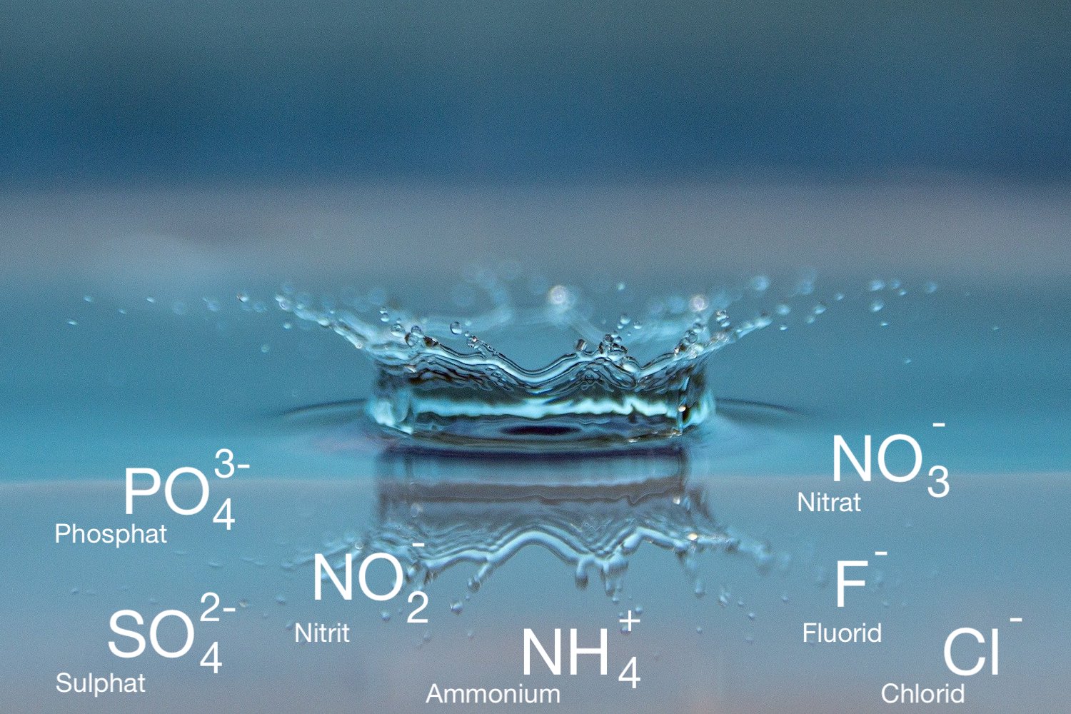 Wasseranalyse Anionen